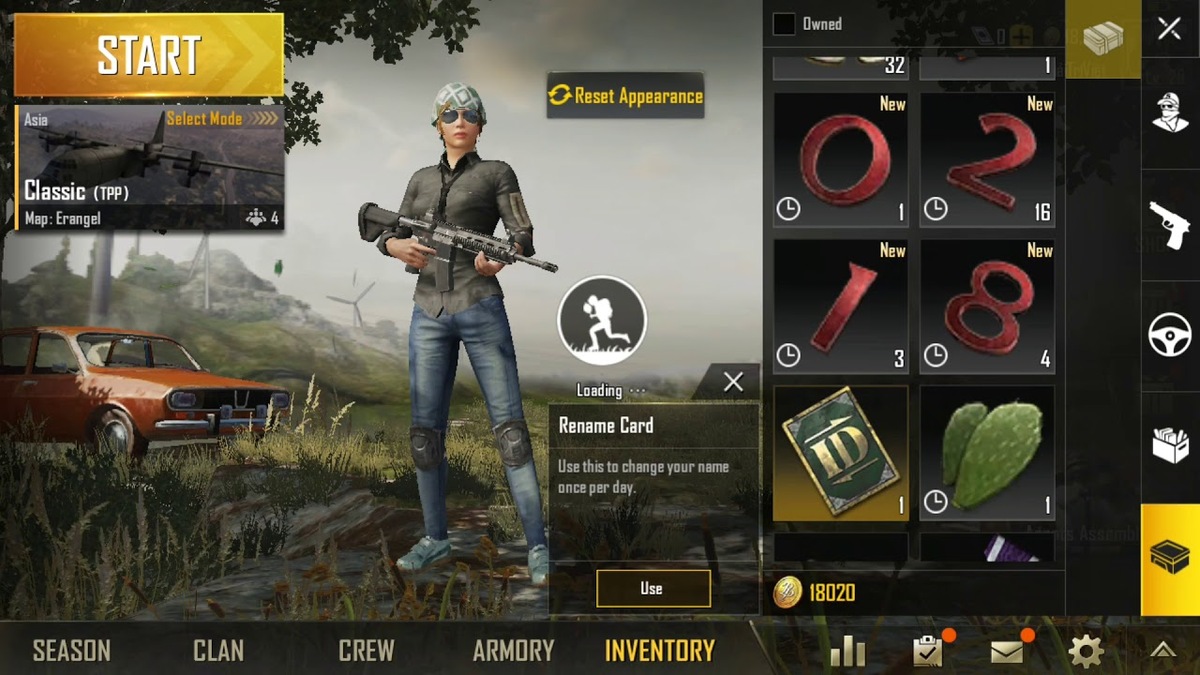 Ký tự đặc biệt PUBG