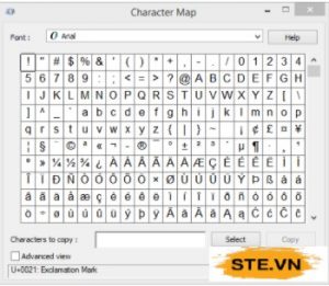 Ký tự đặc biệt dấu bằng, lớn hơn, nhỏ hơn