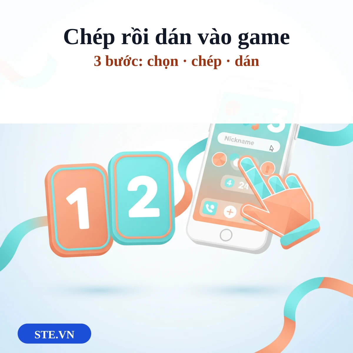 Cách chép và dán tên Msn Star Symbol vào game theo ba bước