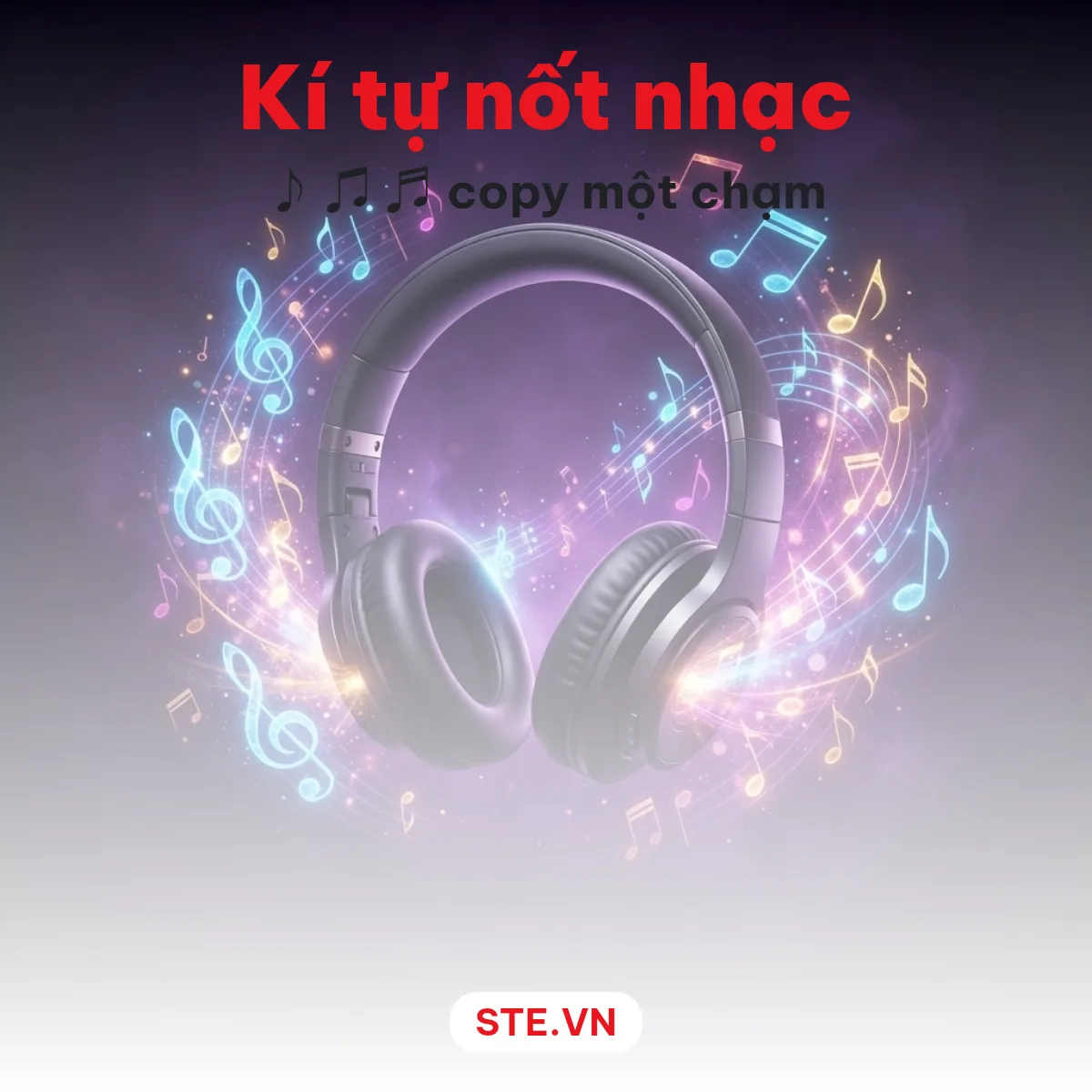 Kí tự nốt nhạc ♪ ♫ ♬ để chép và dán