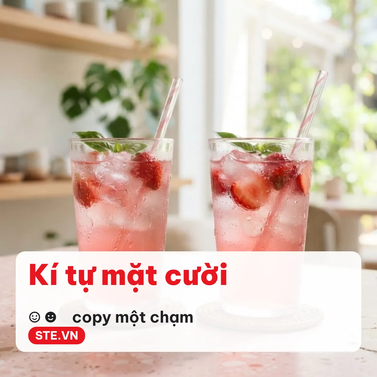 Kí tự mặt cười nhỏ và hình mặt cười ☺ ☻ 😊 để chép và dán
